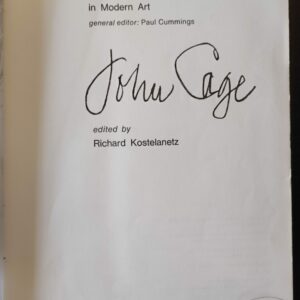 Richard Kostelanetz - John Cage