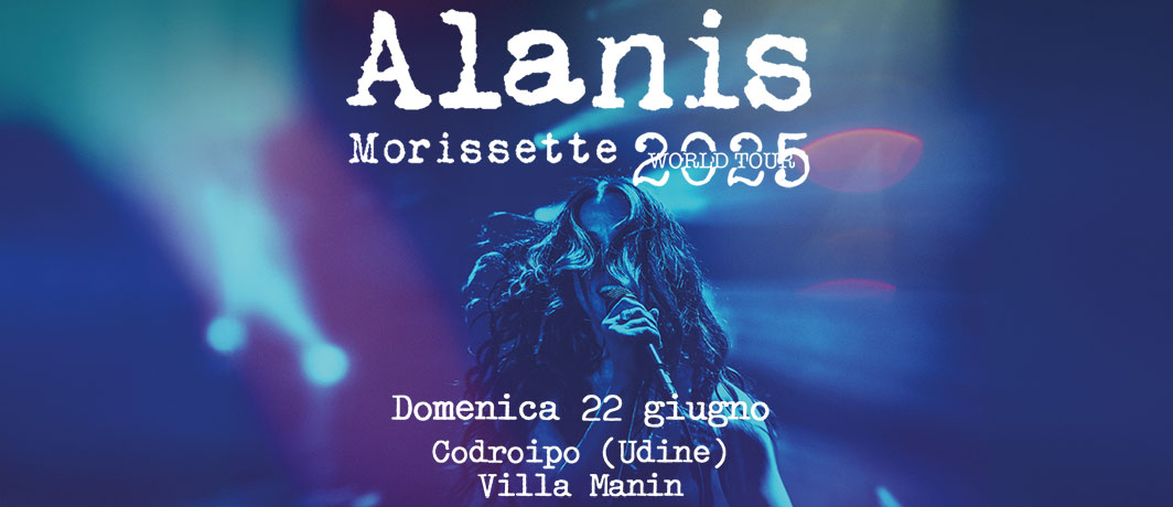 Nuova data italiana per Alanis Morissette