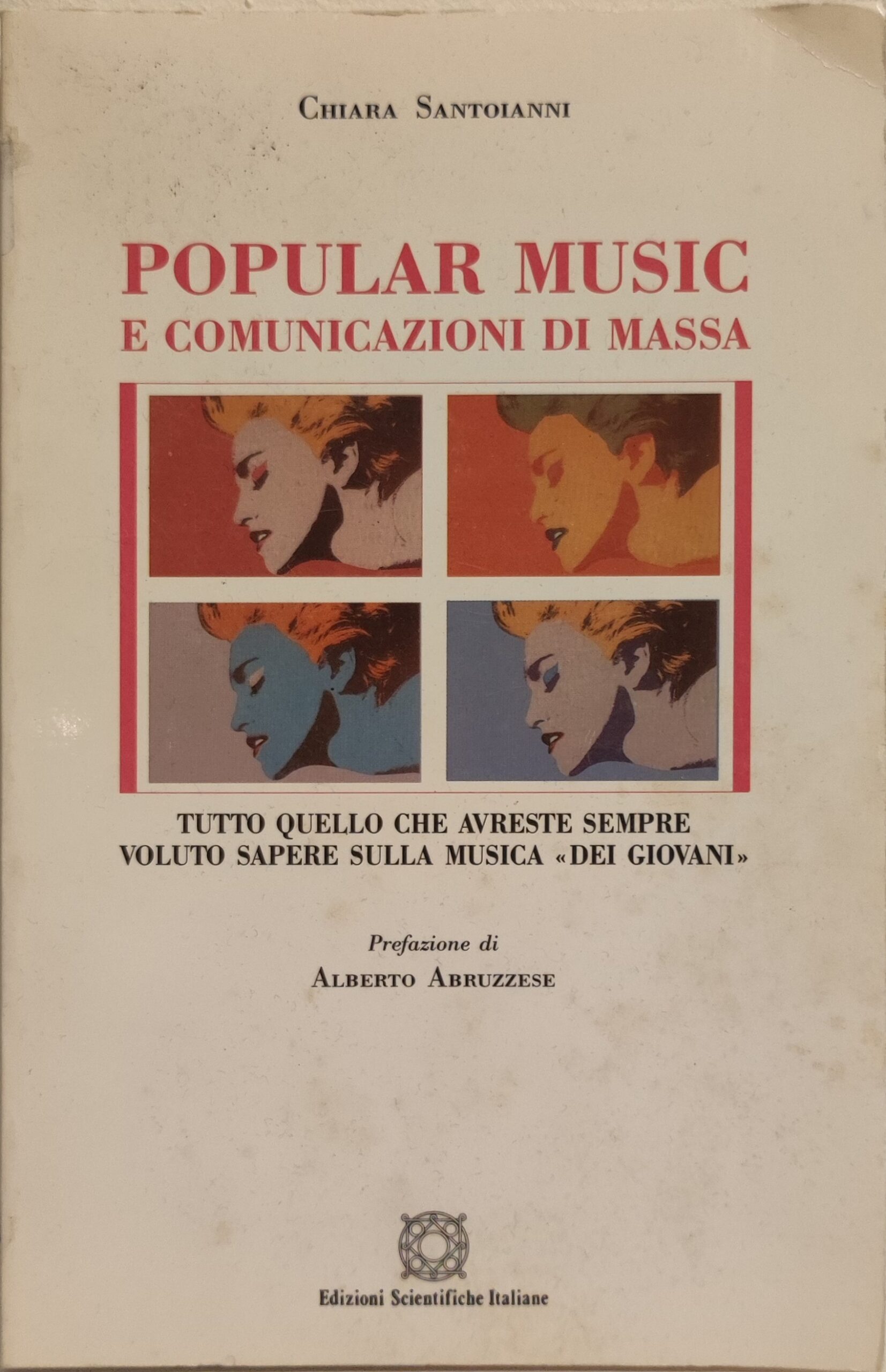 Chiara Santoianni – Popular Music e Comunicazioni di Massa