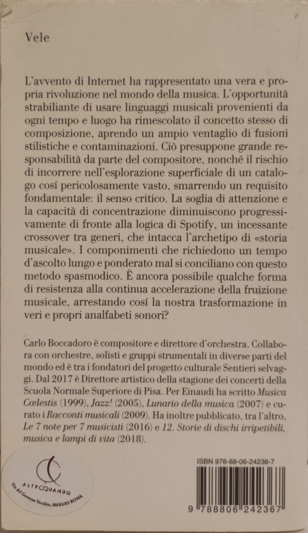 Carlo Boccadoro - Analfabeti sonori: musica e presente - immagine 3