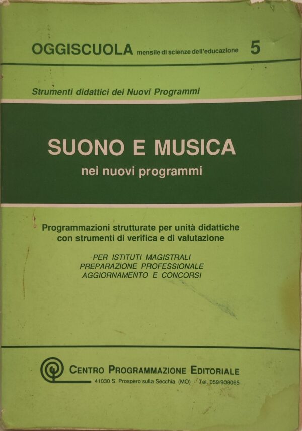 AA VV - Suono e musica nei nuovi programmi