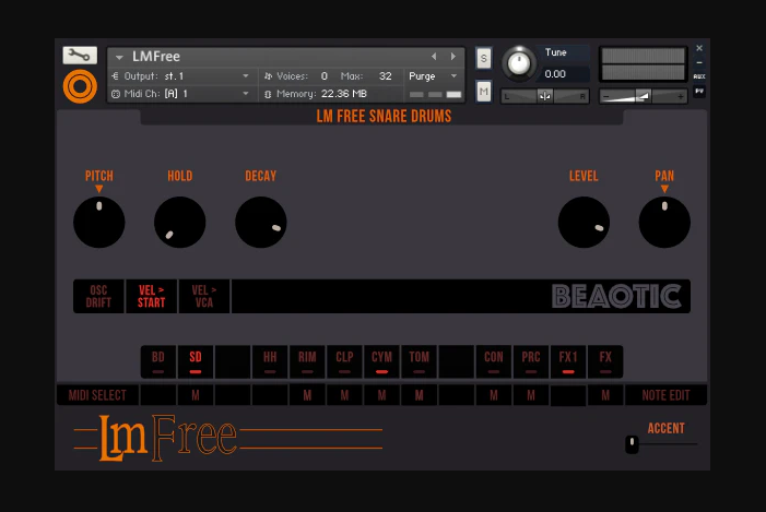 La drum machine LM-2 per Kontakt